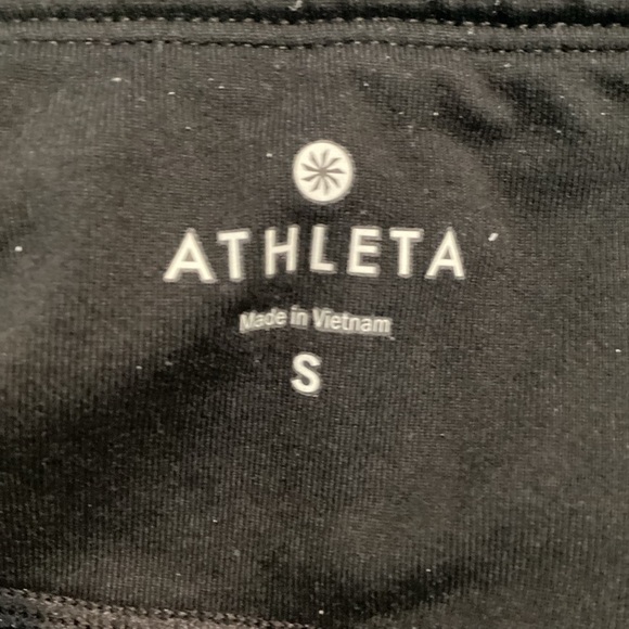 Athleta Black Orchid Relay 2.0 Capri Size S Floral - Picture 6 of 7